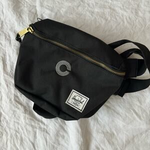 Herschel Supply Co Black Coinbase Edition Hip Fanny Pack